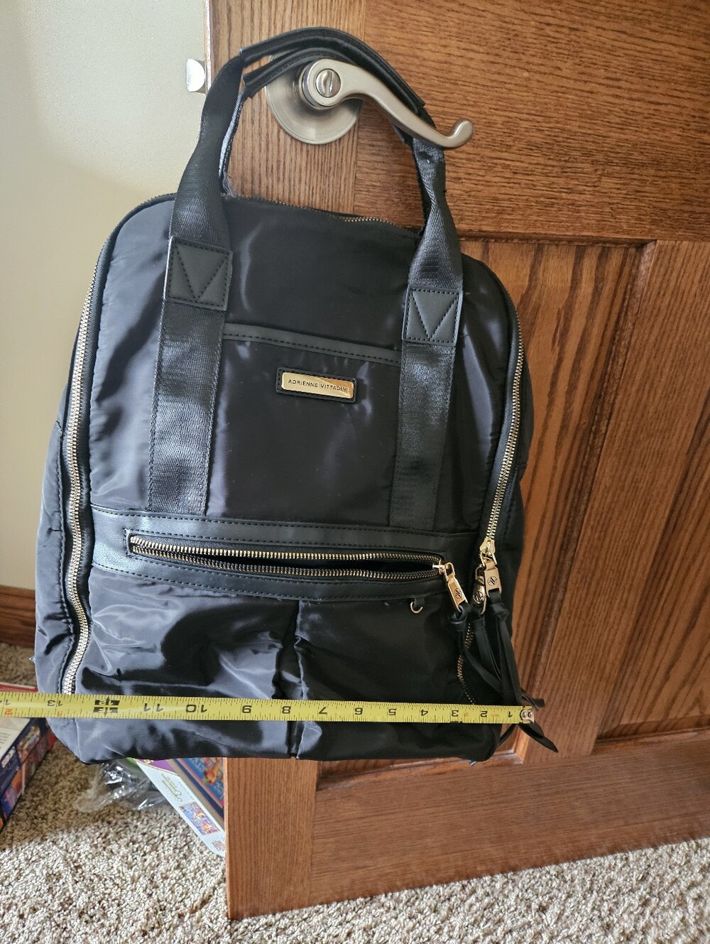 Black Backpack - Picture 3 of 8